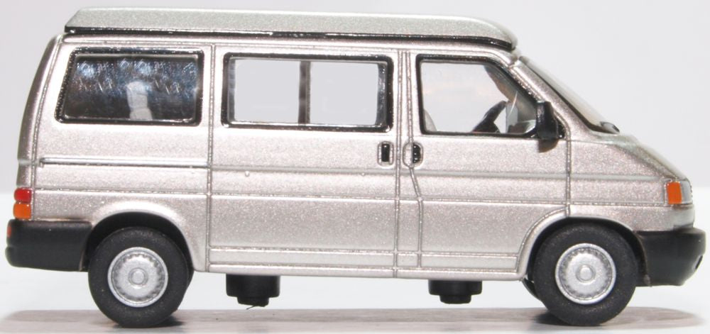 Oxford Diecast VW T4 Westfalia Camper Silver Grey 76T4005