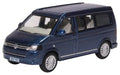 Oxford Diecast VW T5 California Camper Metallic Night Blue 76T5C001