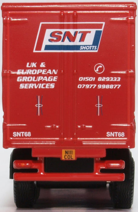 Oxford Diecast Scania T Cab Short Curtainside Stuart Nicol Transport 76TCAB010