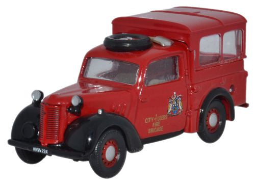 Oxford Diecast Austin Tilly City of Leeds Fire Brigade - 1:76 Scale 76TIL006