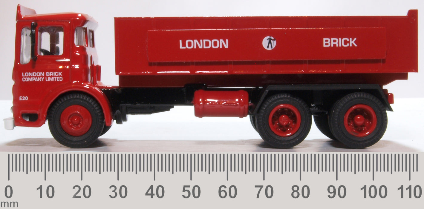 Oxford Diecast Aec Ergomatic Tipper London Brick Company 76TIP005