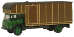 Oxford Diecast Green/Brown Bedford TK Horsebox - 1:76 Scale 76TK006