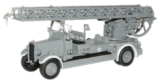 Oxford Diecast London (Grey) TLM Fire Engine - 1:76 Scale 76TLM004