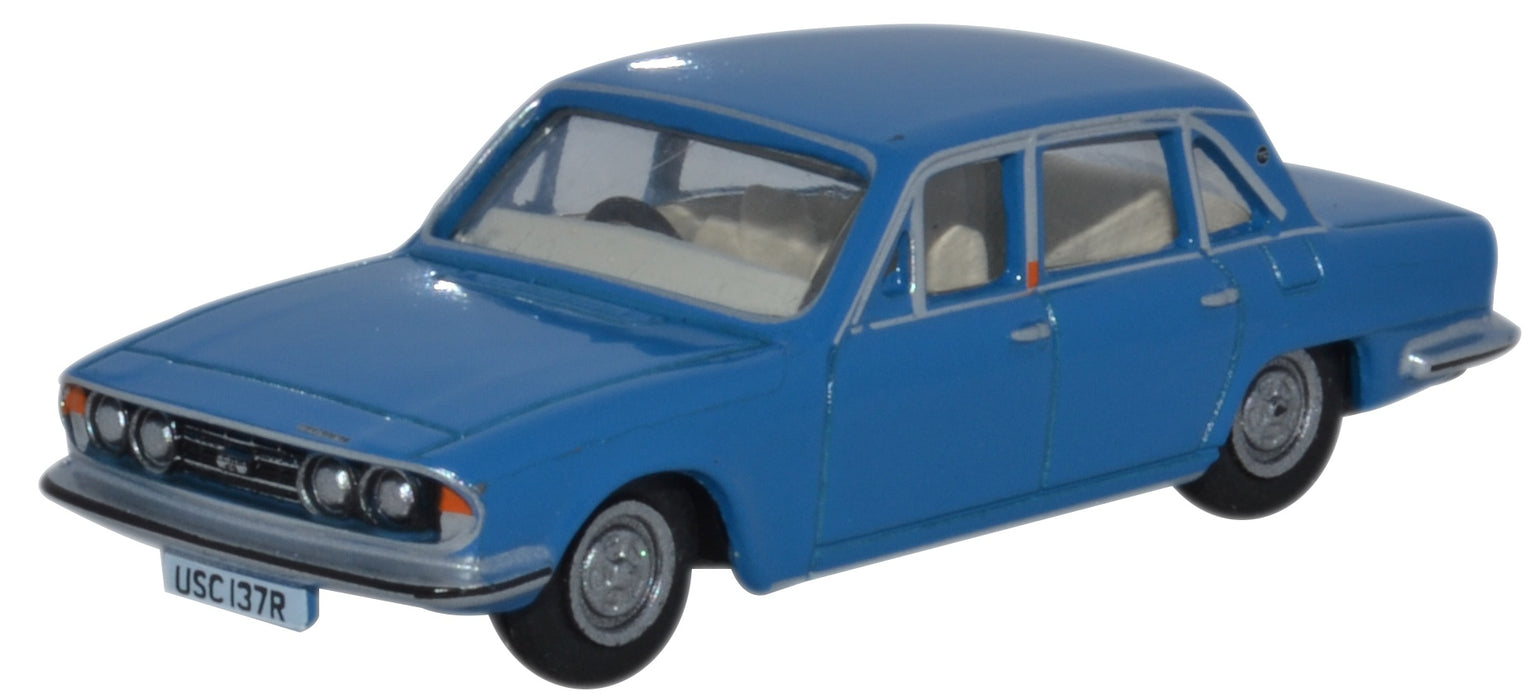 Oxford Diecast Triumph 2500 Tahiti Blue 76TP004