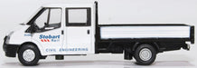 Oxford Diecast Ford Transit Dropside Stobart Rail 76TPU001