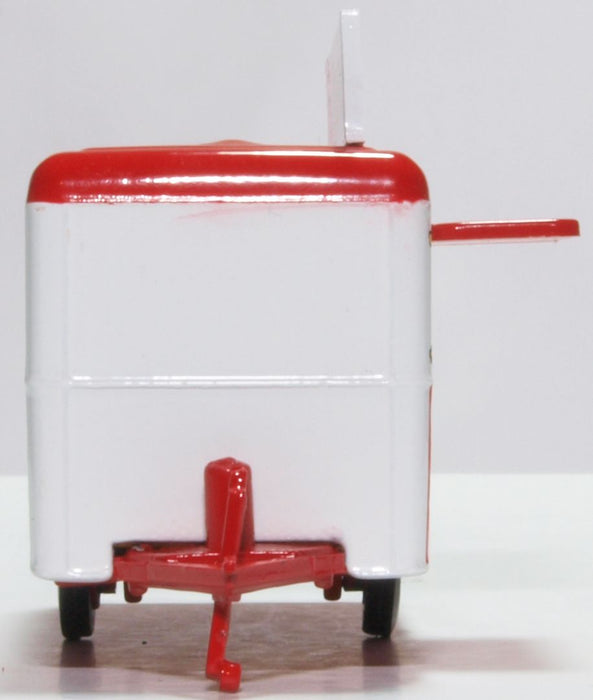 Oxford Diecast Popcorn Mobile Trailer 1:76 Scale 76TR016