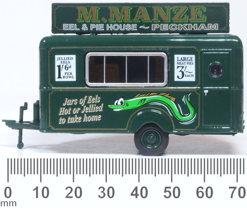 Oxford Diecast Mobile Trailer M Manze Jellied Eels