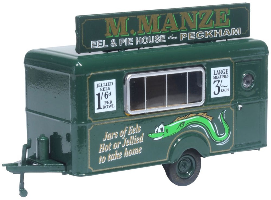 Oxford Diecast Mobile Trailer M.Manze Jellied Eels