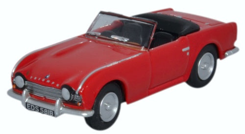 Oxford Diecast Triumph TR4 Signal Red 76TR4001