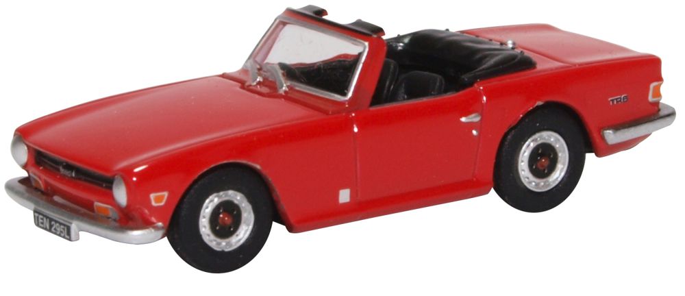 Oxford Diecast Triumph TR6 Signal Red 76TR6002