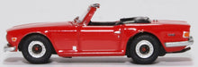 Oxford Diecast Triumph TR6 Signal Red 76TR6002