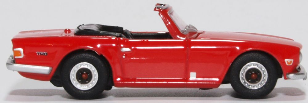 Oxford Diecast Triumph TR6 Signal Red 76TR6002