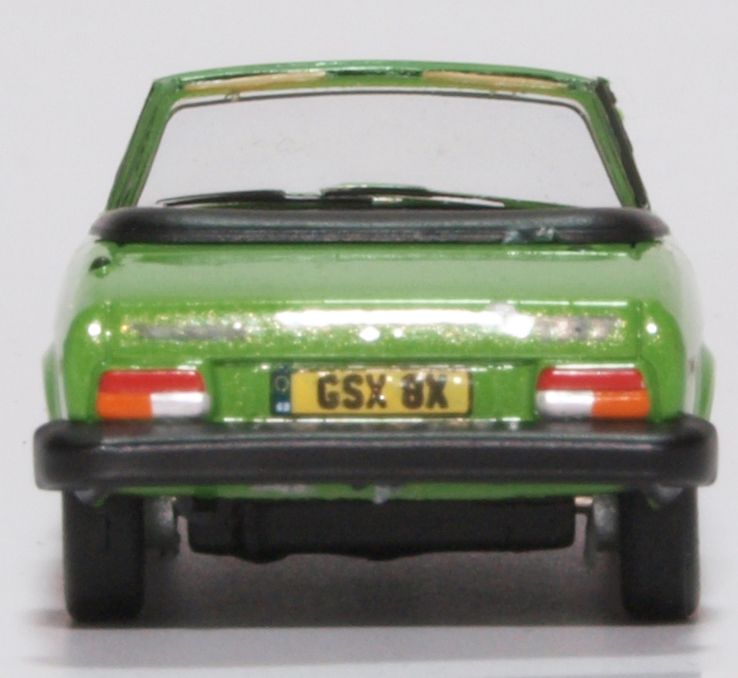 Oxford Diecast Triumph TR7 Convertible Triton Green 76TR7001