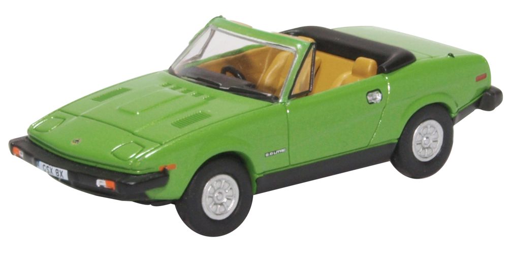 Oxford Diecast Triumph TR7 Convertible Triton Green 76TR7001