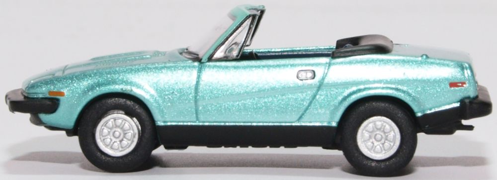 Oxford Diecast Triumph TR7 Convertible Persian Aqua Metallic 76TR7002