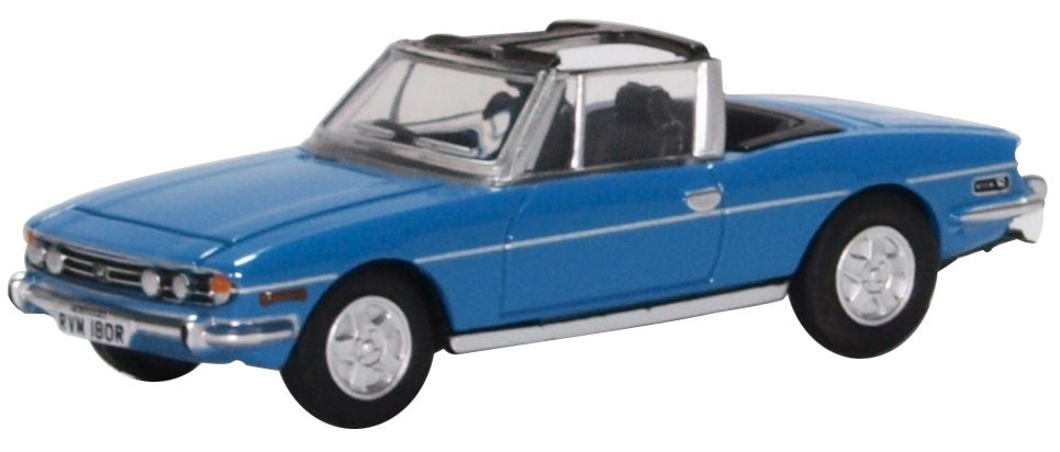 OXFORD DIECAST 1:76 Scale Triumph Stag Tahiti Blue — Oxford Diecast