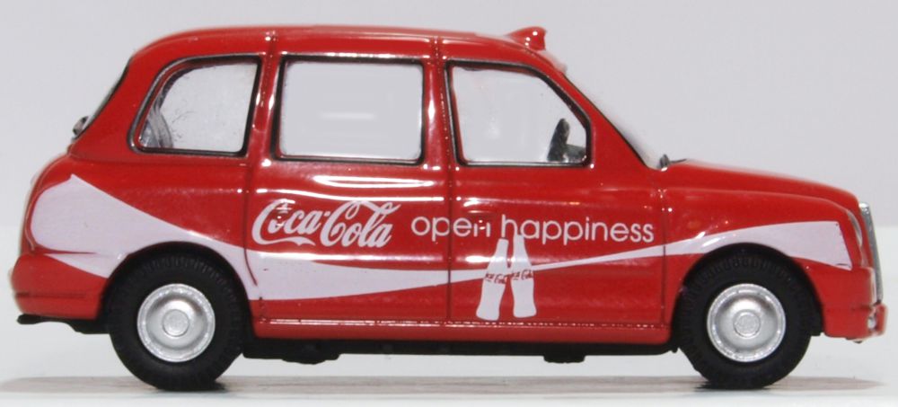 Oxford Diecast TX4 Taxi Coca Cola 76TX4008CC