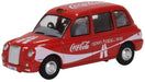 Oxford Diecast TX4 Taxi Coca Cola 76TX4008CC