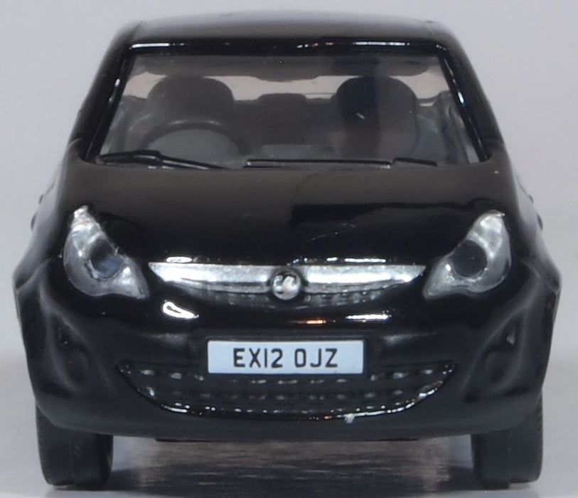 Oxford Diecast Black Vauxhall Corsa 76VC004