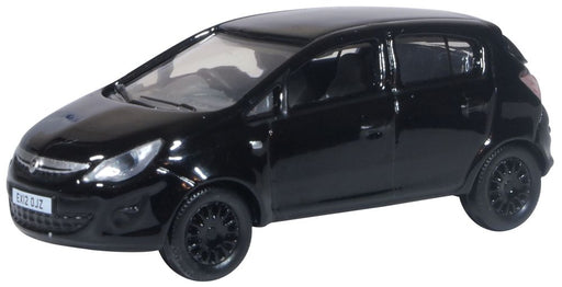 Oxford Diecast Black Vauxhall Corsa 76VC004