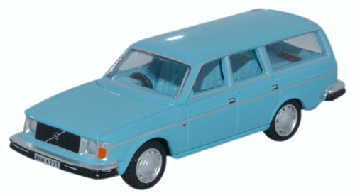 Oxford Diecast Volvo 245 Estate Light Blue 76VE003