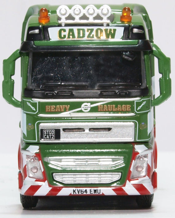 Oxford Diecast Volvo FH4 (g) Nooteboom Semi Low Loader Cadzow 76VOL4007