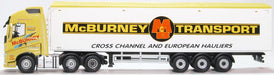 Oxford Diecast Volvo FH4  GXL Walking Floor McBurney Transport 76VOL4008
