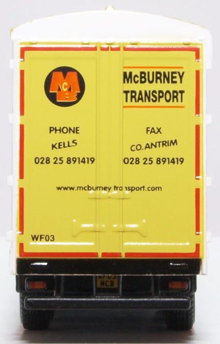 Oxford Diecast Volvo FH4  GXL Walking Floor McBurney Transport 76VOL4008