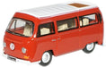 Oxford Diecast Senegal Red/White VW Camper - 1:76 Scale 76VW004