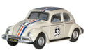 Oxford Diecast Pearl White 53 VW Beetle - 1:76 Scale 76VWB001