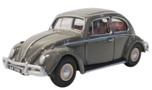 Oxford Diecast Anthracite VW Beetle - 1:76 Scale 76VWB004