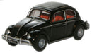 Oxford Diecast Black VW Beetle - 1:76 Scale 76VWB005
