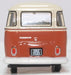 Oxford Diecast VW T1 Samba Bus Sealing Wax Red Beige Grey 76VWS001