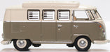 Oxford Diecast VW T1 Camper Mouse Grey/pearl White 76VWS006 1:767 Scale Right