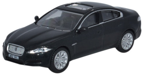 Oxford Diecast Jaguar XF Saloon Ultimate Black - 1:76 Scale 76XF004