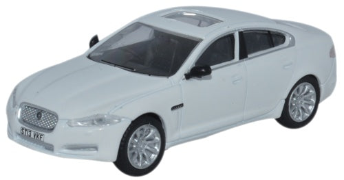 Oxford Diecast Jaguar XF Saloon Polaris White 76XF005