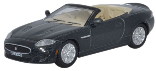 Oxford Diecast Jaguar XK Convertible Ultimate Black - 1:76 Scale 76XK003