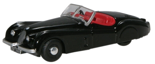 Oxford Diecast XK120 Black - 1:76 Scale 76XK120005