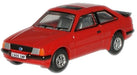 Oxford Diecast Rosso Red Ford Escort XR3i - 1:76 Scale 76XR004