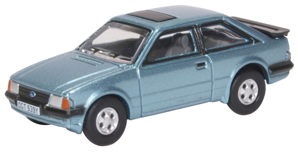 Oxford Diecast Ford Escort XR3i Caspian Blue 76XR006
