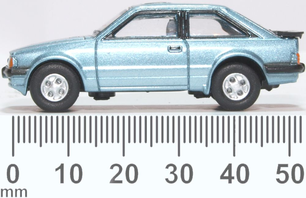 Oxford Diecast Ford Escort XR3i Caspian Blue 76XR006