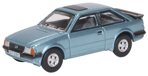 Oxford Diecast Ford Escort XR3i Caspian Blue 76XR006