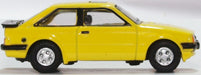 Oxford Diecast Ford Escort XR3i Prairie Yellow 76XR007