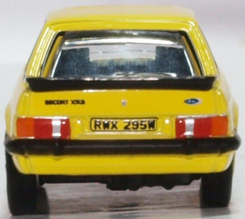Oxford Diecast Ford Escort XR3i Prairie Yellow 76XR007