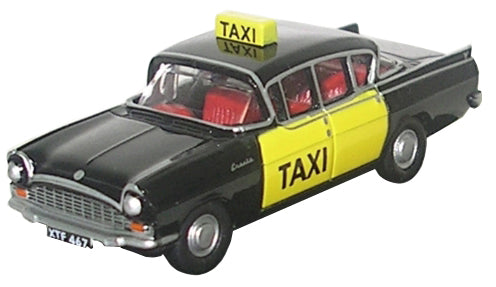 Oxford Diecast Vauxhall Cresta  Taxi Black - 1:76 Scale 76CRE004