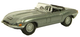 Oxford Diecast Jag E Type Silver Grey - 1:76 Scale 76ETYP003