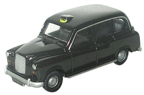 Oxford Diecast FX4 Black Taxi - 1:76 Scale 76FX4001