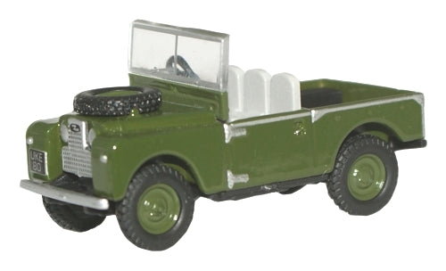 Oxford Diecast Bronze Green Land Rover 88 Open - 1:148 Scale NLAN188003