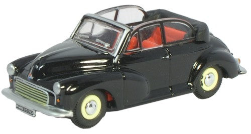 Oxford Diecast Convertible Open Black/Grey - 1:76 Scale 76MMC002