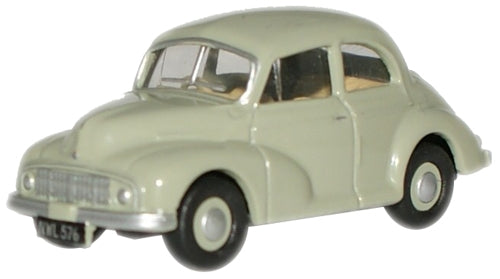 Oxford Diecast Platinum Grey Morris Minor MM Saloon - 1:76 Scale 76MMS003